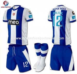 Veleprodaja Custom Dry Fit Sublimacija Nogomet Nogavice Poceni Nogomet Shirt